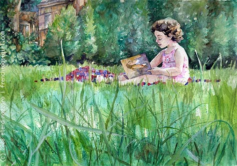 475x334 On Paint And Learning Watercolor Paintings, Illustration