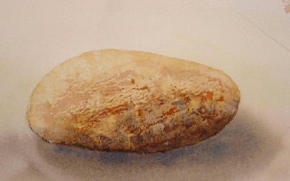327x204 How To Paint Rocks, Watercolor Lesson