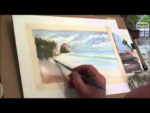 480x360 How To Paint A Seascape In Watercolor