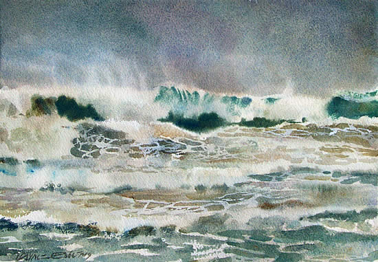 550x381 Watercolour Seascapes Paintings