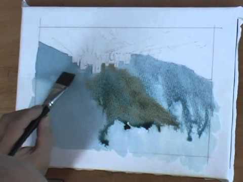 480x360 Watercolour Sky Lesson