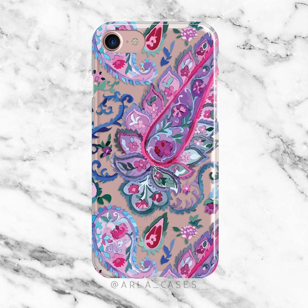 1000x1000 Purple Paisley Watercolor