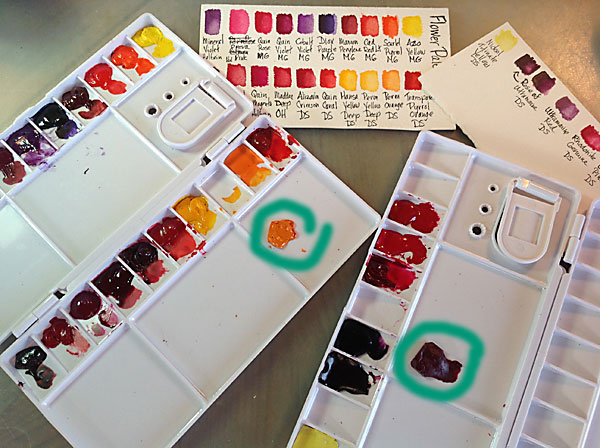 600x448 Watercolor Palette Fall Out Art Full Life