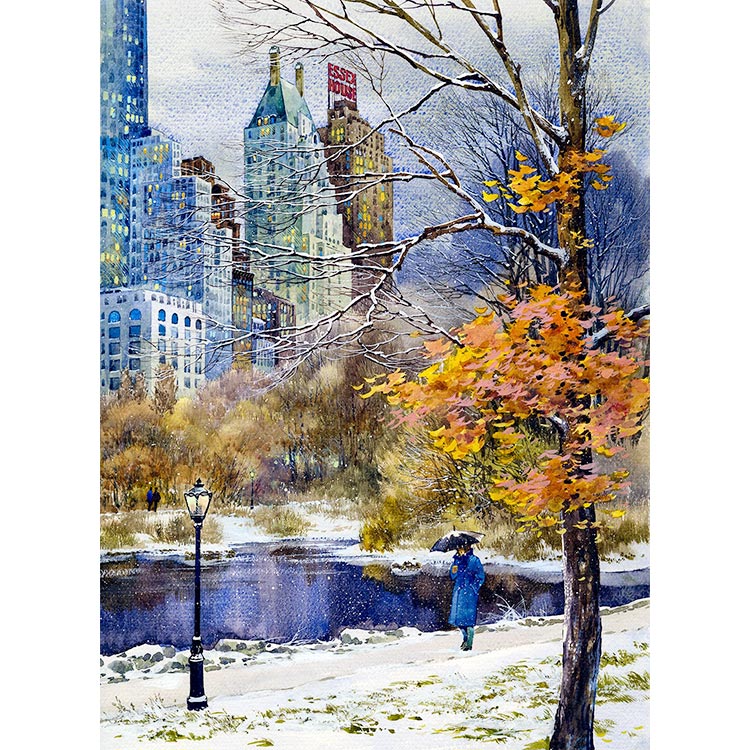 750x750 Central Park South New York Art