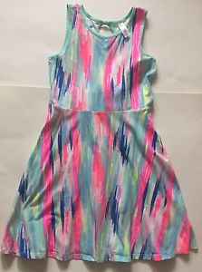 223x300 Euc Justice Pastel Watercolor Brush Strokes Keyhole Dress 12 Ebay