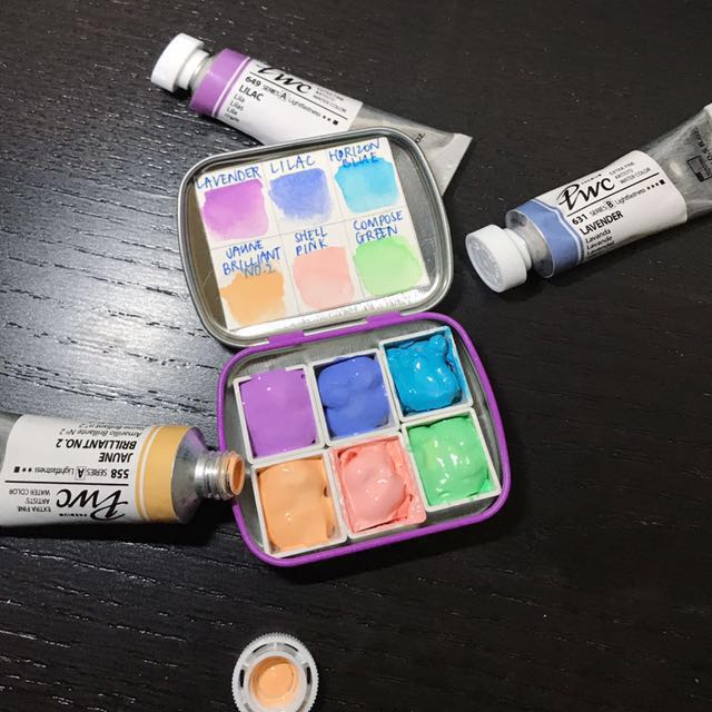 640x640 Pastel Watercolor Set, Design Amp Craft, Craft Supplies Amp Tools On