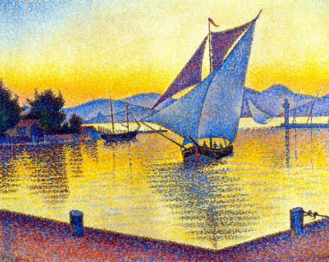 670x535 Paul Signac Watercolors And Drawings France