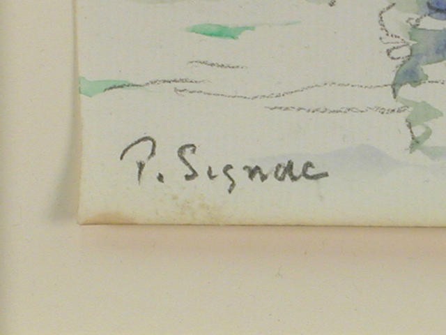 640x480 Paul Signac Watercolor And Pencil On Paper