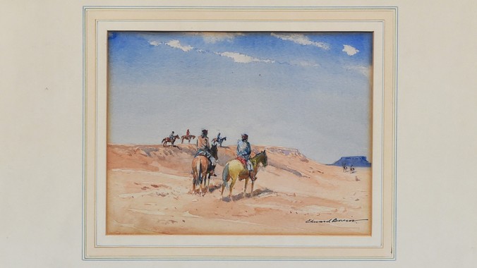 676x380 Edward Borein Watercolor, Ca. 1930 Antiques Roadshow Pbs