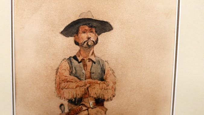 676x380 1890 Frederic Remington Watercolor Antiques Roadshow Pbs
