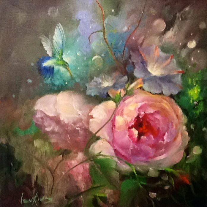 697x697 Gary Jenkins Art Gallery Beauty Of Oil Painting Pbs `decor