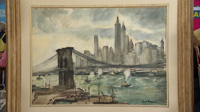 676x380 Paul Maze Watercolor, Ca. 1939 Antiques Roadshow Pbs