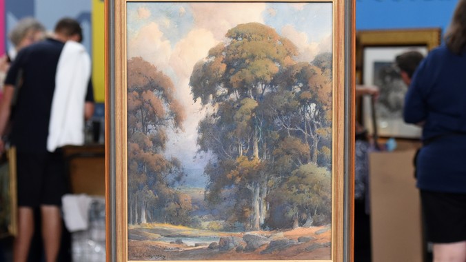 676x380 1932 Percy Gray Watercolor Antiques Roadshow Pbs