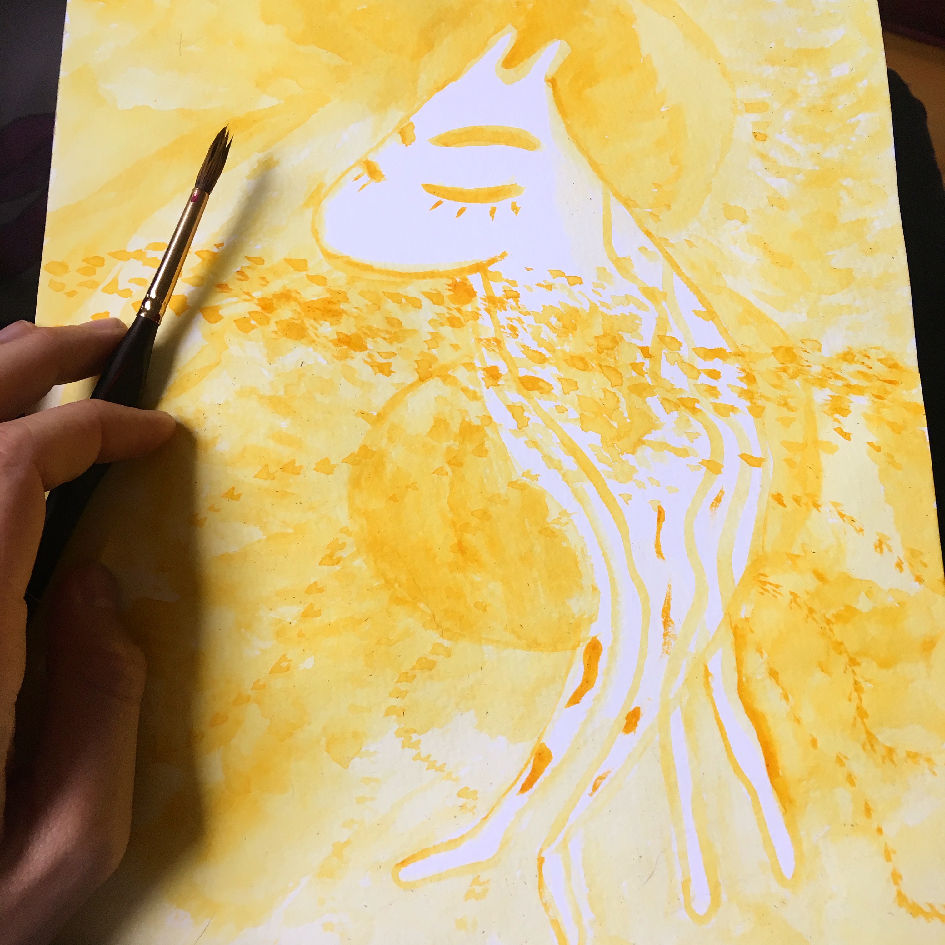 3024x3024 Anna Charlotte Film Amp Illustration Peace Watercolor