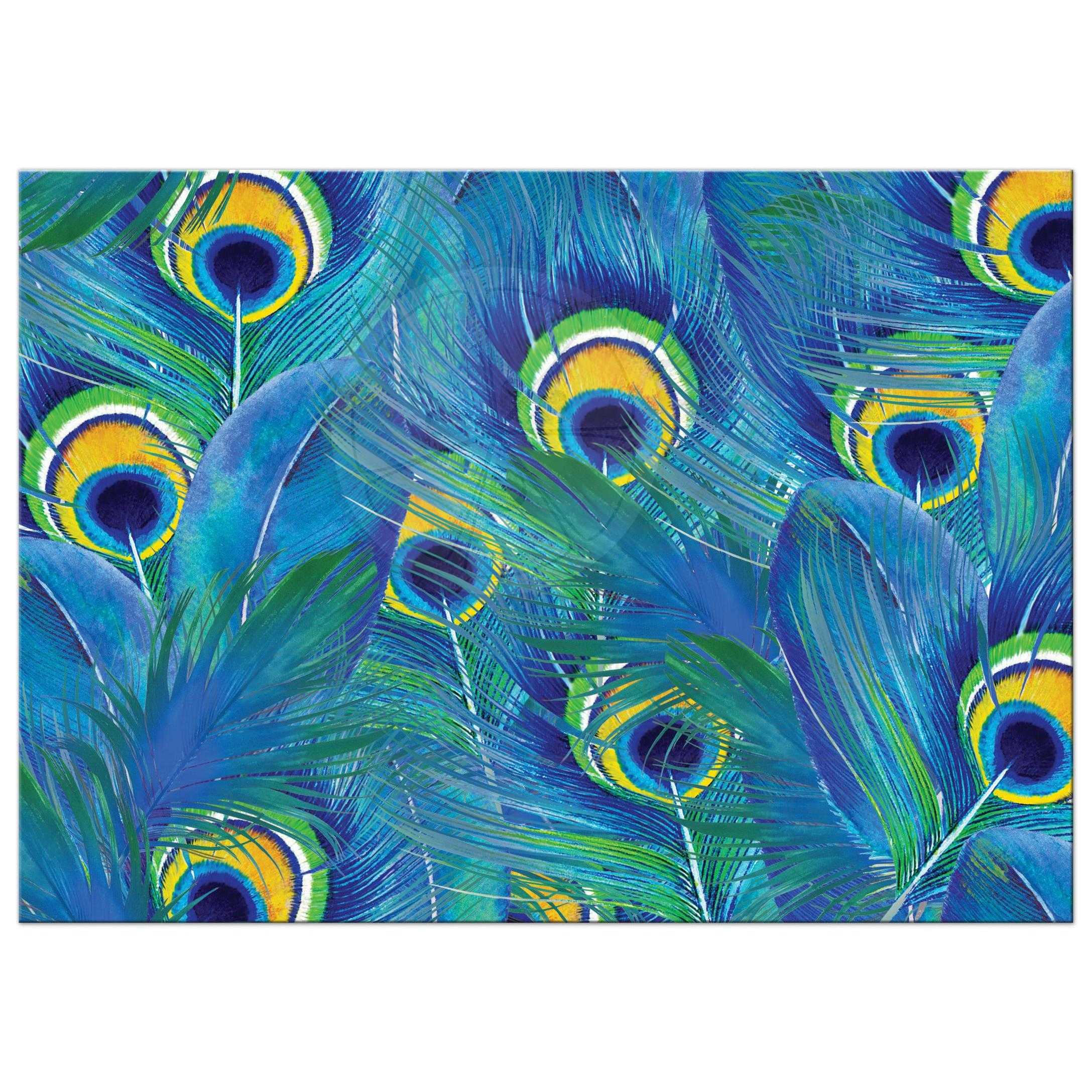 2175x2175 Peacock Feather Wedding Invitation Watercolor Blue Green Yellow