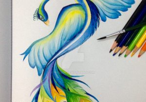 300x210 Watercolor Paintings Of Peacocks Watercolor Paintings Of Peacocks