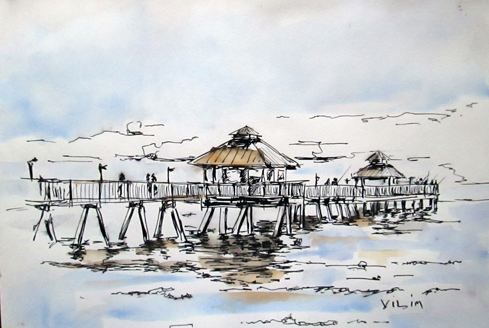 1000x671 Watercolor Ron Vilim