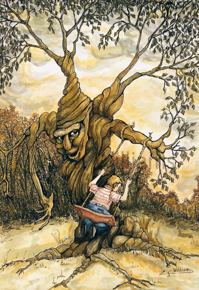 790x1150 Pen And Ink With Watercolor Wash Collection C.j. Williams