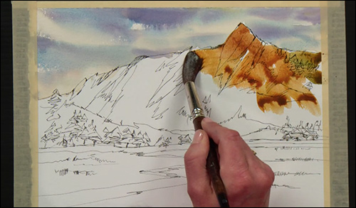 500x293 Sketching Landscapes In Pen, Ink Amp Watercolor A Craftsy Class Review