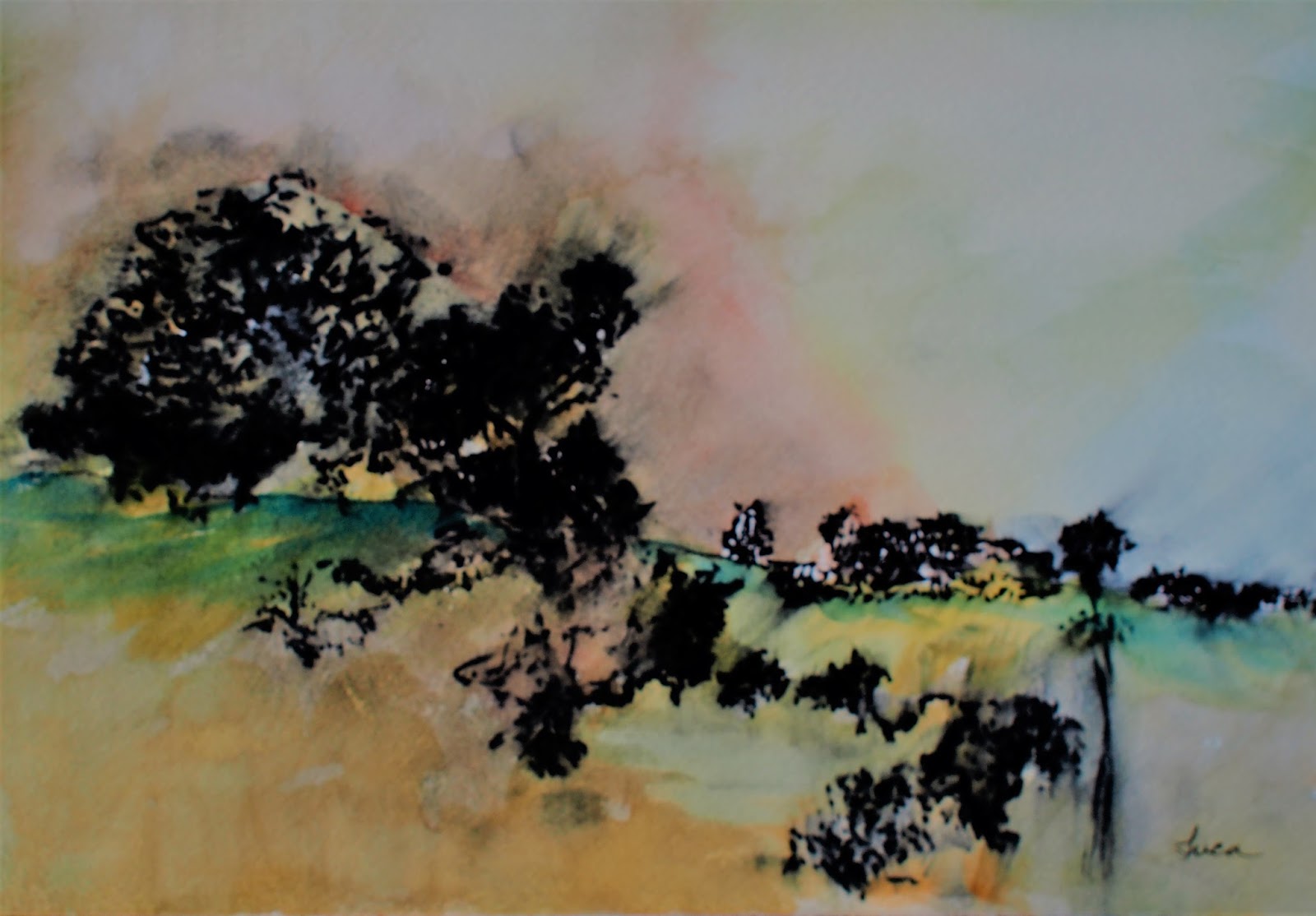 1600x1114 Susan B Luca Fine Arts Ink And Watercolor Paintings