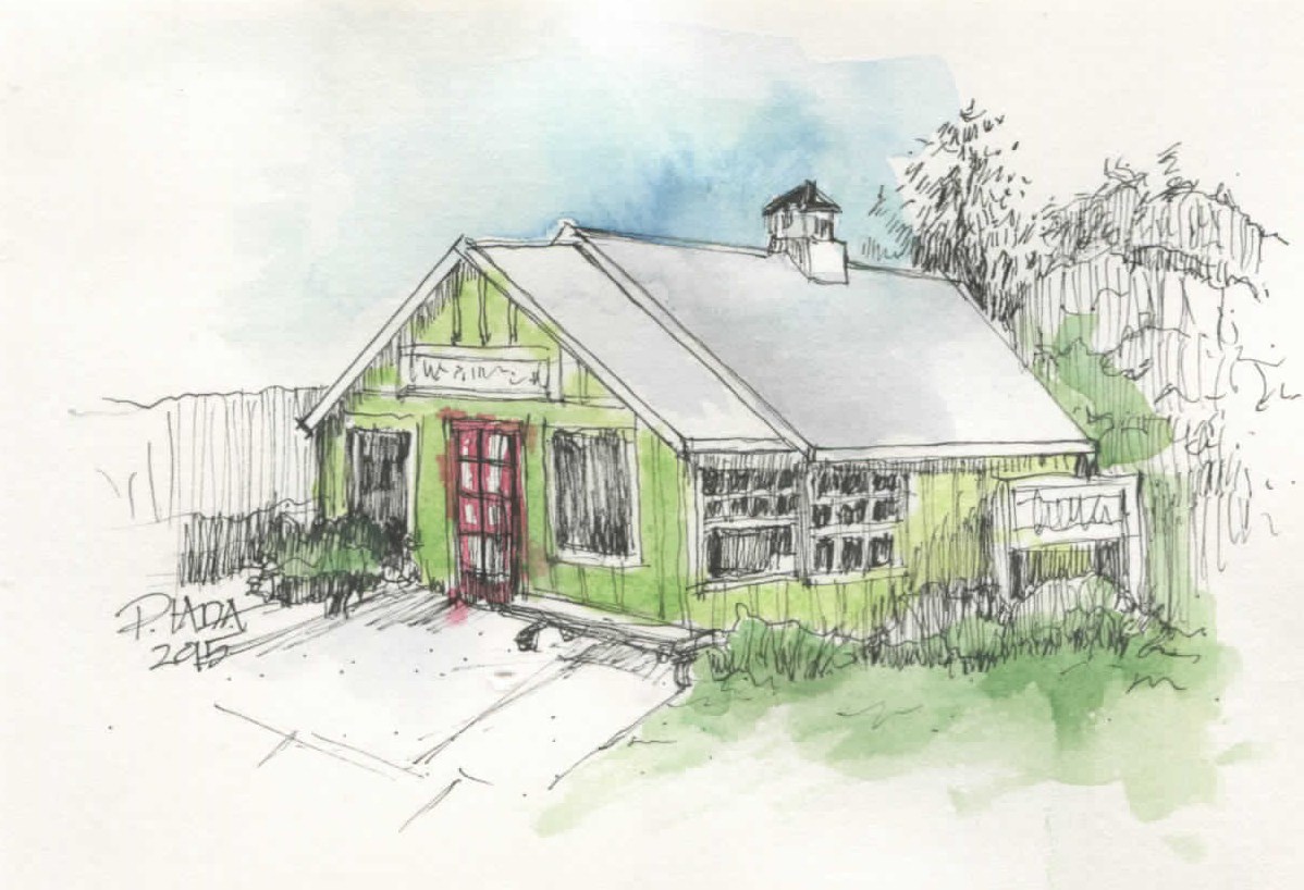 1198x818 Another Day Of Pen Amp Ink With Watercolor Sketches D~zine