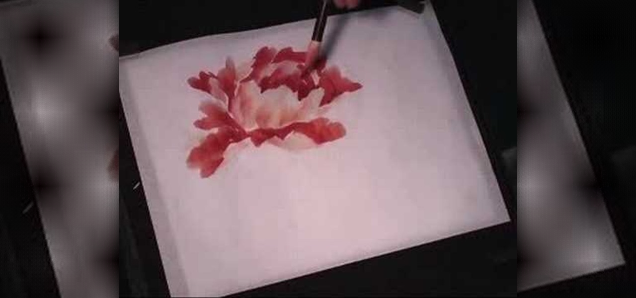 1280x600 How To Paint A Hot Red Peony In Chinese Watercolors Painting