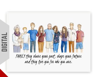 340x270 Watercolor People Etsy