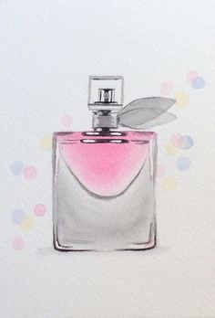 236x348 8 Best Watercolor Perfume Bottles Images Gift