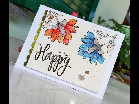 480x360 Watercolor Technique Blending With Color Altenew Persian Motifs