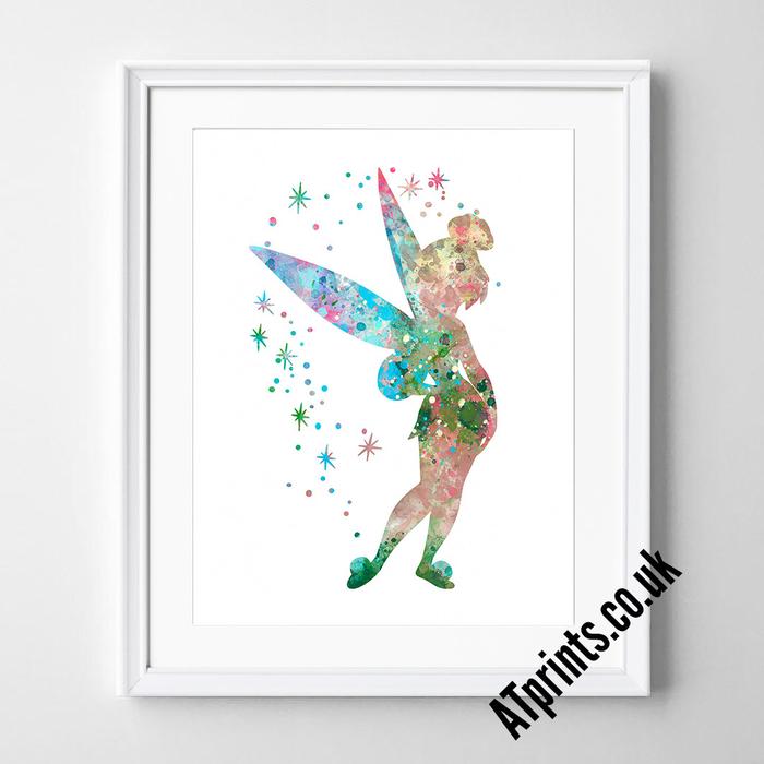 700x700 Peter Pan Watercolour Art Print
