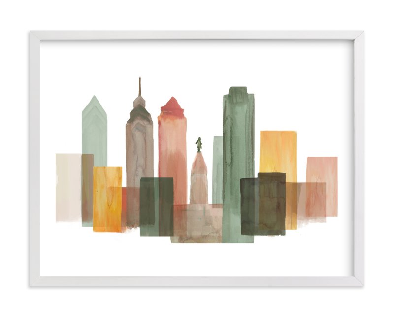 800x641 Philadelphia Skyline Wall Art Prints By Katherine Moynagh Minted