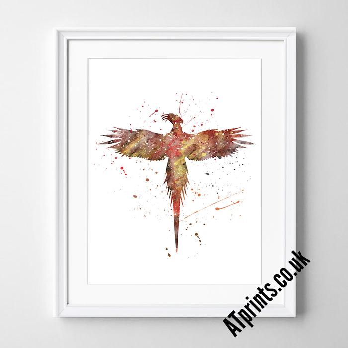 700x700 Harry Potter Watercolour Art Print