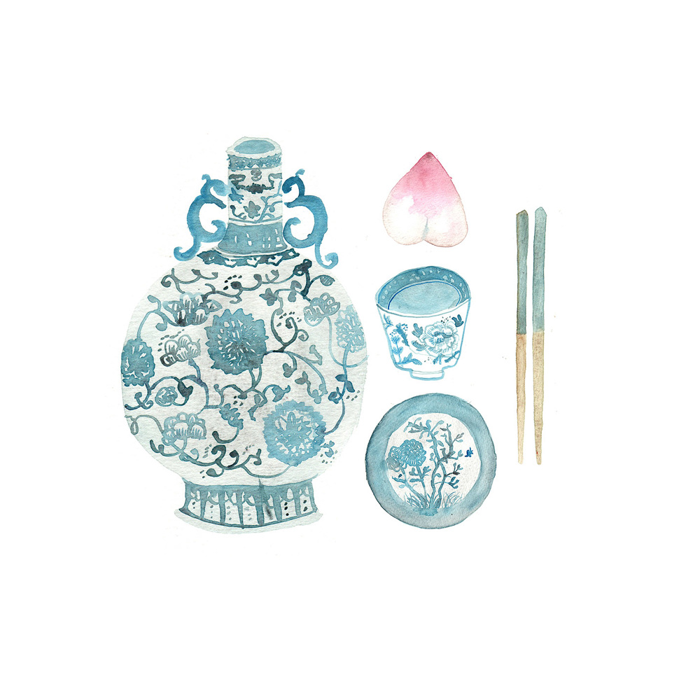 1000x1000 Lokz Phoenix Watercolor Painting