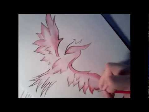 480x360 Phoenix Watercolor