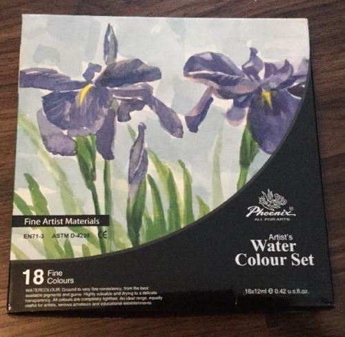 500x488 New Phoenix Artists Colour Set Of 18 Watercolor Paints Color Paint