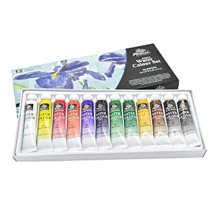 425x425 Phoenix Quality Watercolor Paint 12 Colors Set Of 12ml