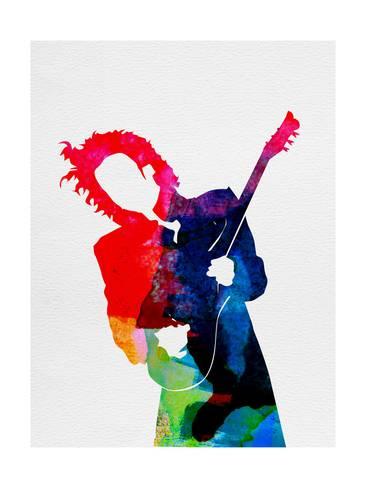 366x488 Prince Watercolor Prints By Lora Feldman
