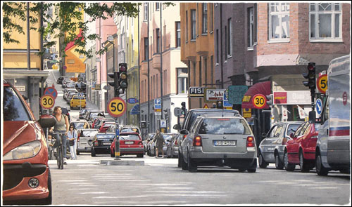 500x295 Johannes Wessmark Photorealism With Colored Pencil And Watercolor