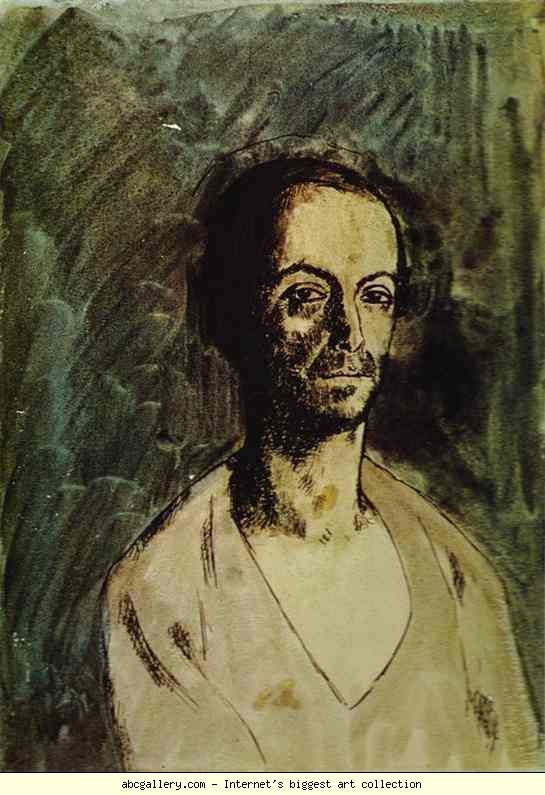 545x795 The Catalan Sculptor Manolo (Manuel Pablo Picasso 1904