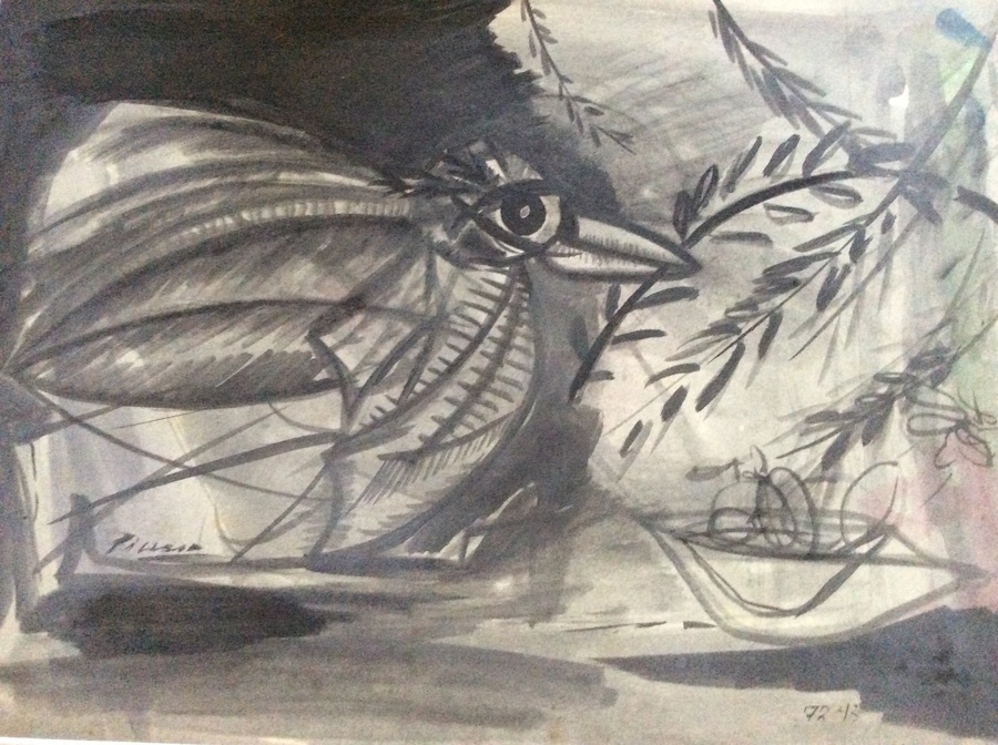 900x672 Watercolor Pablo Picasso Club