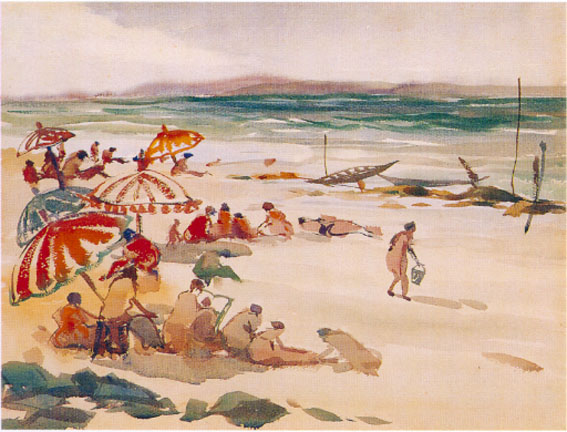 567x432 Picnic On The Beach By Lim Cheng Hoe