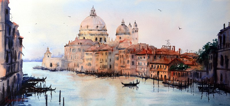 800x370 Venice Watercolor Paintings Chrysovalantou Mavroudis Watercolour