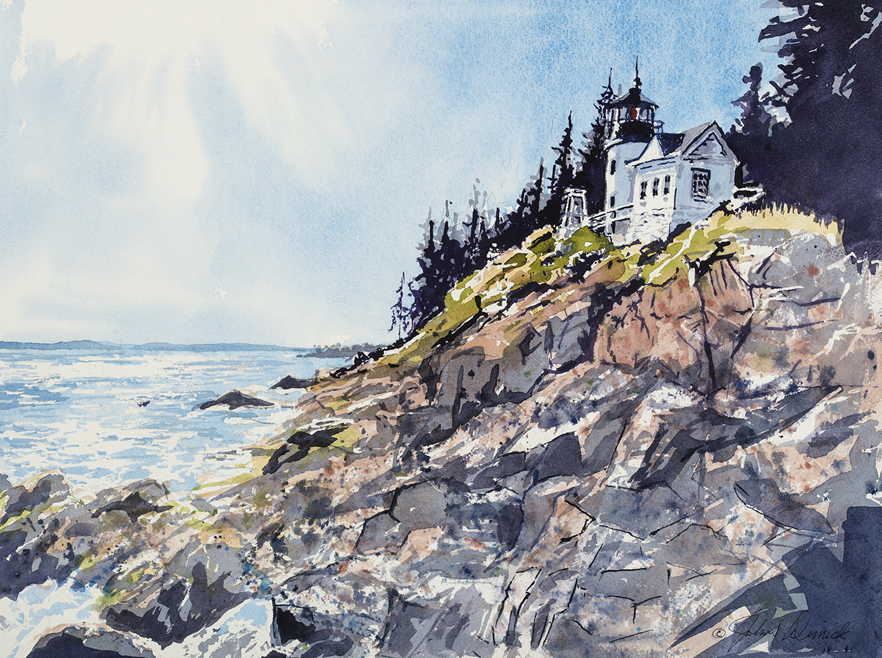 1278x954 Watercolor Paintings John S. Dimick