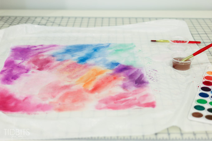 680x453 How To Watercolor Paint On Fabric Tutorial