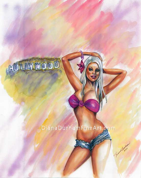 576x726 Chess Queen Pin Up Art Diana Durham Pin Up Art