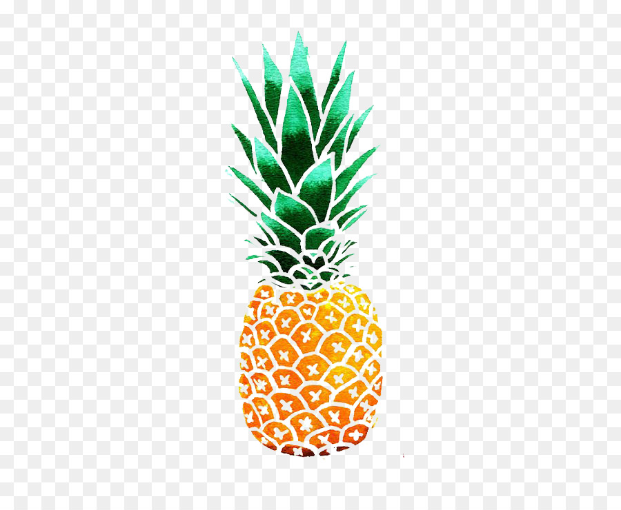 900x740 Pineapple Drawing Watercolor Painting Clip Art