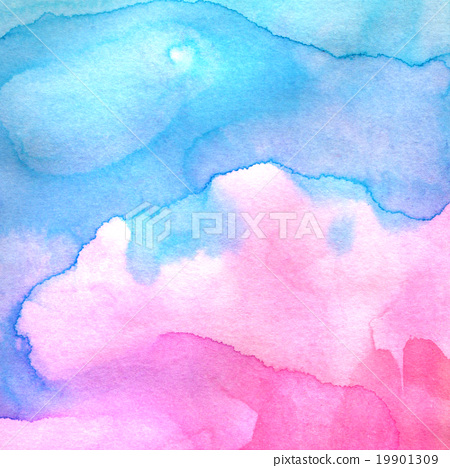 450x468 Blue Pink Turquoise Watercolor Blend Texture Image