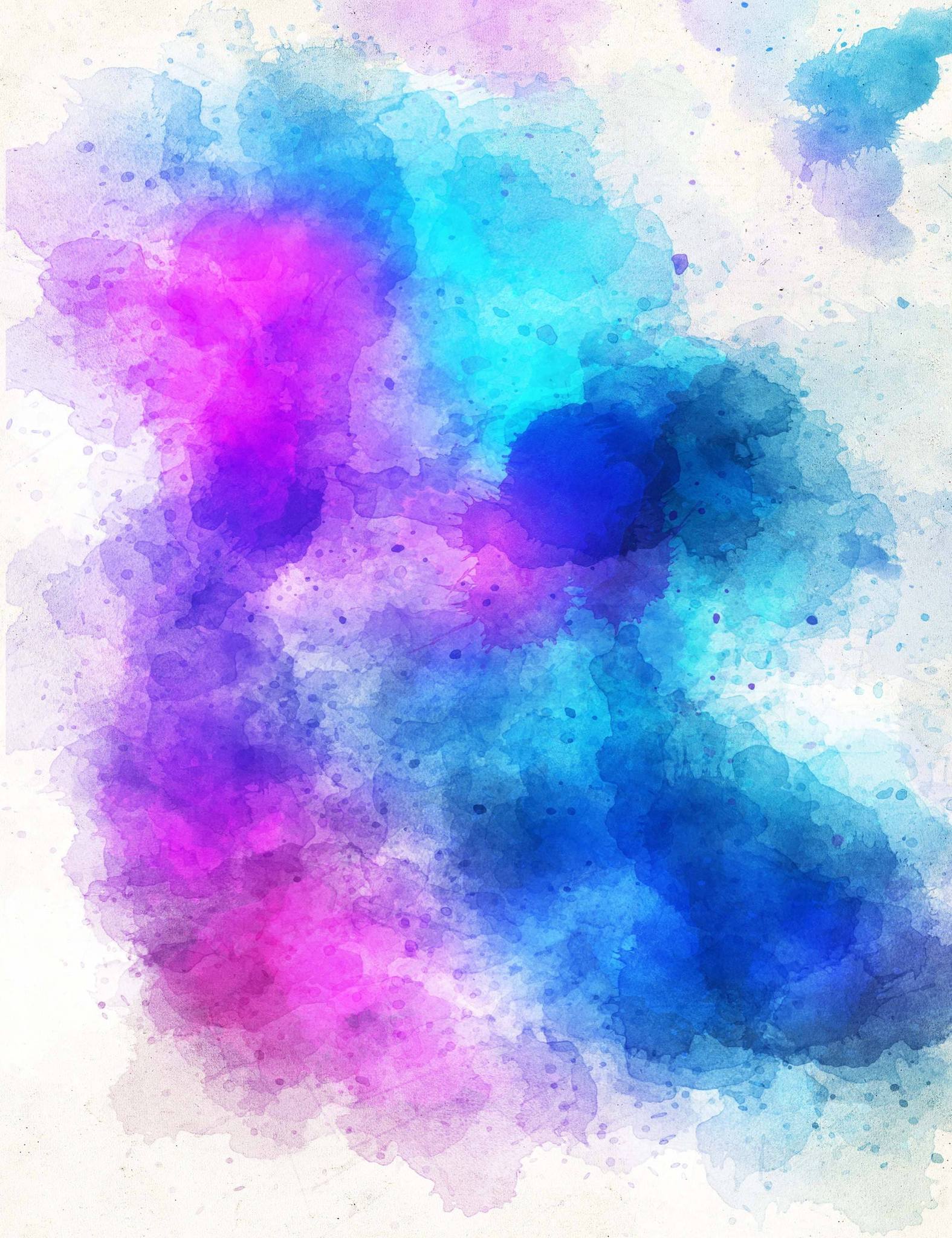 1575x2048 Pink Blue Baby Blue Watercolors Abstract Texture Backdrop