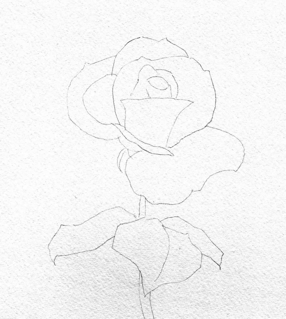 1000x1117 Watercolour Painting Demonstration