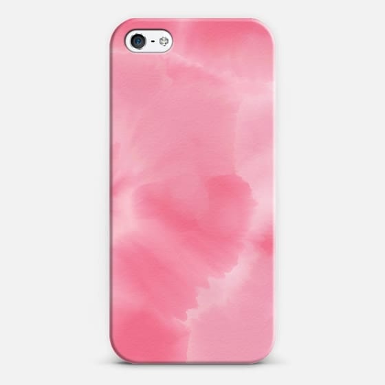 560x560 Modern Pink Ombre Watercolor Background Hand Casetify